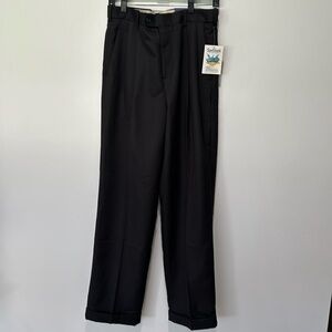 Men’s black dress pants